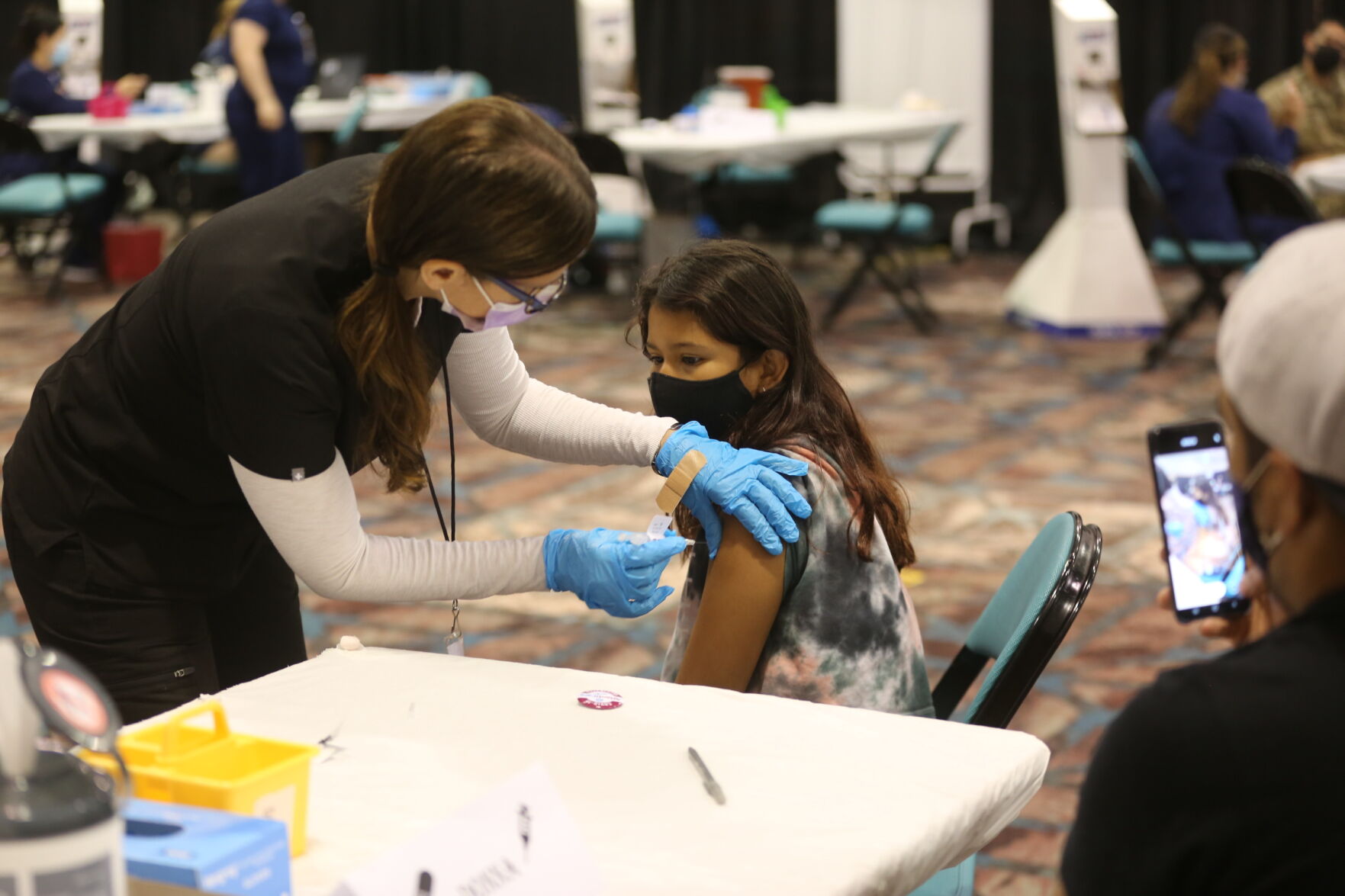 The final day of the Atlantic City Convention Center state run mega site for COVID-19 vaccinations Saturday, June 19, 2021.